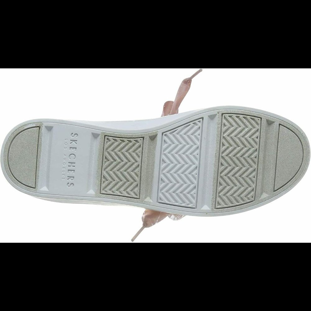 SKECHERS HI-LITE-METALLIC PATENT SNEAKER ROSE GOLD